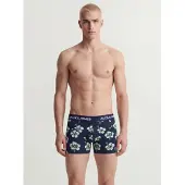 Jack & Jones Boxershorts 'JACMAUDO' marinblå / mörkblå / ljusgrön / svart