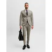 Jack & Jones Premium Kostym 'JPRFranco' oliv