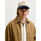 Jack & Jones Keps 'JACFRAME' mörkbeige / marinblå / greige