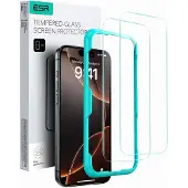 ESR härdat glas 2-PACK för iPhone 16 Pro Max - transparent
