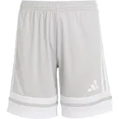 Adidas Sportbyxa 'Squadra 25' ljusgrå / vit