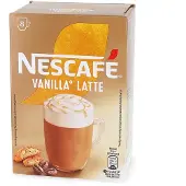 Nescafe | Vanilla Latte - 8 påsar snabbkaffe