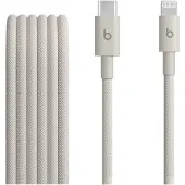 Apple Beats USB-C till Lightning-kabel i vävd design MDGL4ZM/A - 1.5m - Sten