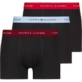 Tommy Hilfiger Underwear Boxershorts 'Essentials' ljusblå / röd / körsbärsröd / svart