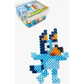 Bluey Hama - Maxi Bucket of Beads+Plate, Bluey