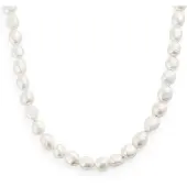 Mockberg Aura Pearl förgyllt halsband MB2052