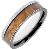 HAVU titanring med trä Tyyni 19 silver 10152