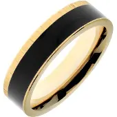 HAVU titanring med trä Tervas 21,5 guld 10168