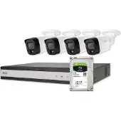ABUS TVVR33843T 8-Kanal Hybrid Analog Komplettset TVVR33843T Sladd IP-Övervakningssats 2960 x 1665 pixel
