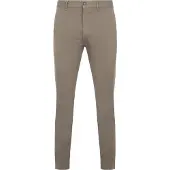 BOSS Chino Slim Pastellbrun Brun Beige Storlek W 36