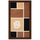 BOSS Cotton-velvet beach towel