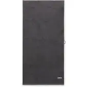 BOSS Cotton bath towel with contrast embroidered logo