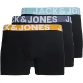 Jack & Jones Boxershorts 'JACCONOR' duvblå / mint / orange / svart