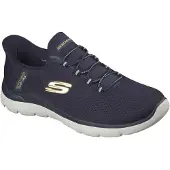 SKECHERS Arch Fit Summits Kynor Polyester Herrskor Marinblå/Gul