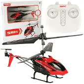 Syma S5H 2.4GHz RTF RC-helikopter röd