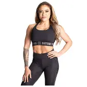 Better Bodies Classic Sports Bra, Black