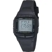 Casio Klocka - - DB-36-1AVDF - Kvarts - Digital - Svart harts