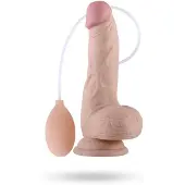 Lovetoy Squirting Dildo - Cumming Softee, 8"