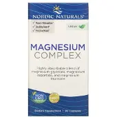 Nordic Naturals Magnesiumkomplex - 90 kapslar | Högupptagande trippel-khelat för stöd av muskler, hjärta och hjärna | Icke-GMO & certifierat veganskt