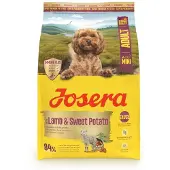 Josera Mini Lamb &amp; Sweet Potato-3kg Vuxenfoder För Hundar