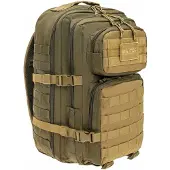 Mil-Tec US Assault Pack 36L (Färg: Ranger Green/Coyote)