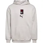 Puma Milan Luvtröja FtblCulture - Grå Relaxed - , storlek Large