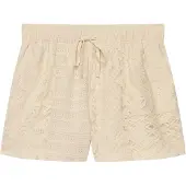 Superdry för kvinnor. W7110516A Spetsshorts beige (M), Casual, Bomull