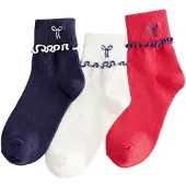 Next Sockor marinblå / grenadine / vit