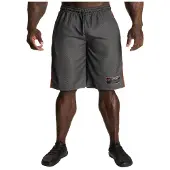 Gasp NO1 Mesh Shorts, black/flame, medium