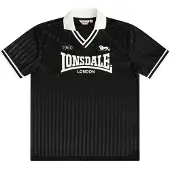 Lonsdale Trikå 'Footdee' svart / vit