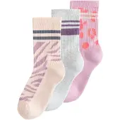 Next Sockor kräm / ljusgrå / syrén / hallon