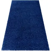 Rugsx Matta SOFFI shaggy 5cm mörkblå 80x150 cm