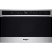 Whirlpool Inbyggd mikrovågsugn - - WMN4I4BXF - Anti-fingeravtrycksskyddad i rostfritt stål - 22 L