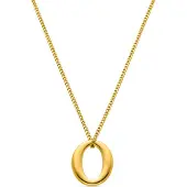 Luxenter Ausa 18k gulguldfärgat halsband