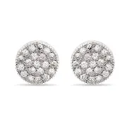 Luxenter zasa-örhängen i 925 sterling silver och rodiumpläterade zirkoner