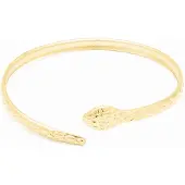 Luxenter Armband - - Raxa - 18 karats gult guldplätering - Diameter 60 mm - Dam beige