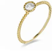 Luxenter Naadim 925 Sterling Silver Guldpläterad Ring