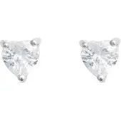 Luxenter eqoyi-örhängen i 925 sterlingsilver och rodiumpläterade zirkoner