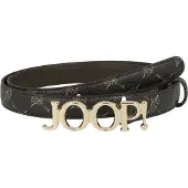 JOOP! Bälte mörkbrun / guld