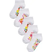 Next Sockor gul / rosa / röd / vit
