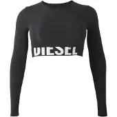 Diesel T-shirt 'MELISSA-D-POP' svart / vit