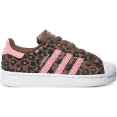 Adidas Originals Sneaker 'SUPERSTAR II C' brun / rosa / svart