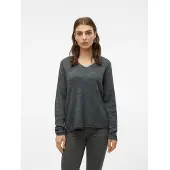 Vero Moda Tröja 'Lefile' gråmelerad