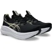 Asics Gel-Nimbus 28 Black Gold SS26 Shoes, Size 44 - EUR