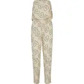 Urban Classics Jumpsuit beige / svart