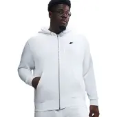 Nike Sweatjacka 'CLUB' vit