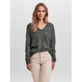 Vero Moda Tröja 'Lefile' mörkgrön