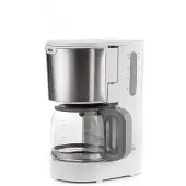 Braun KF 1505 WH Kaffebryggare Rostfritt stål, Vit