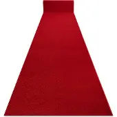 Rugsx Löpare KARMEL enkel karmin / röd 200 cm 200x190 cm