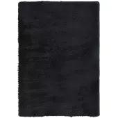 vidaXL Ryamatta med lång lugg NAVARRA svart 240x340 cm polyester